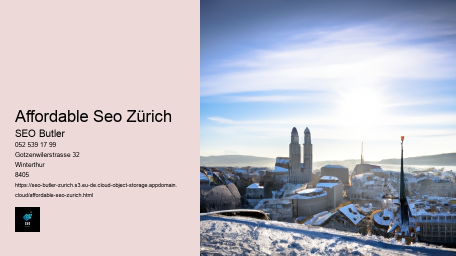 Affordable Seo Zürich
