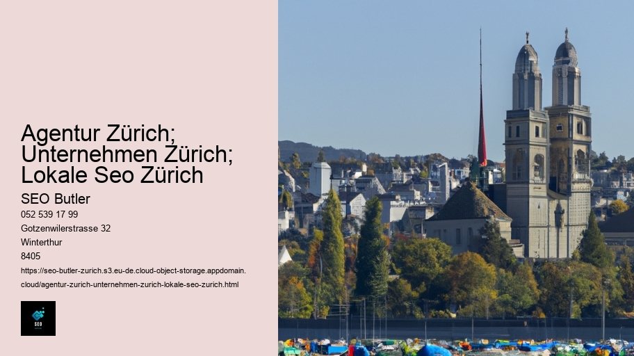 Agentur Zürich; Unternehmen Zürich; Lokale Seo Zürich