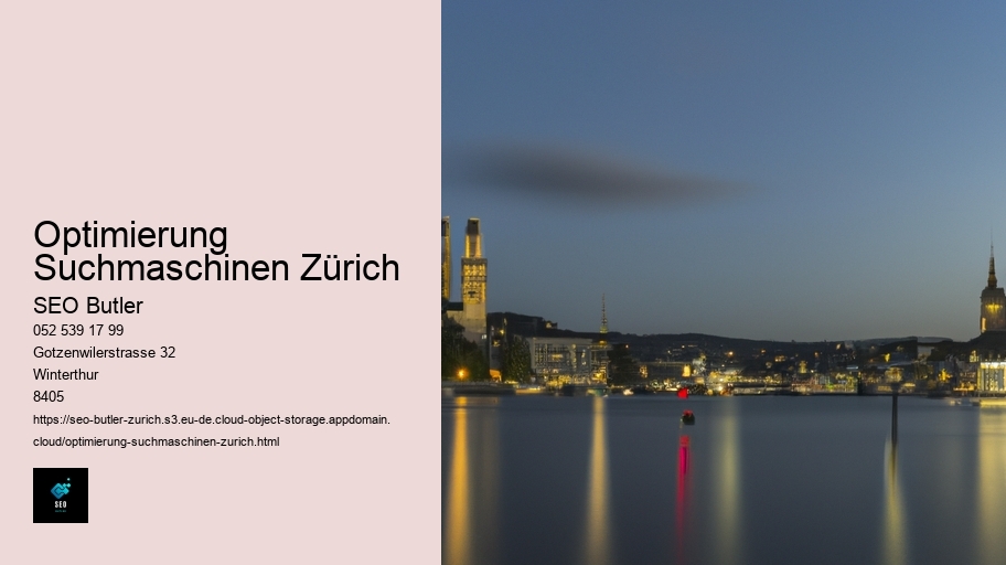 Optimierung Suchmaschinen Zürich