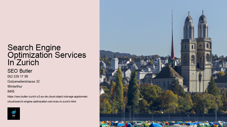 Search Engine Optimization Services In Zurich